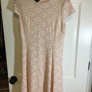 Alfani fit & flare lace dress Sz 6